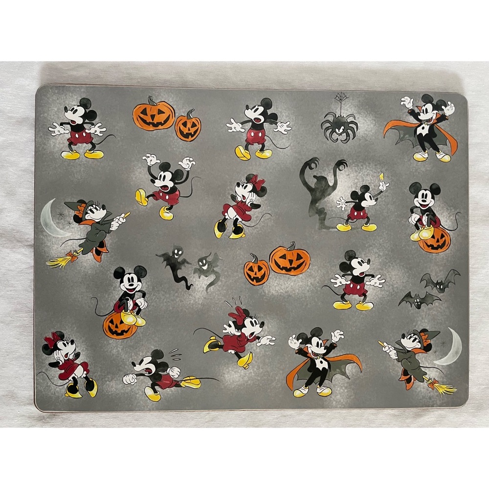 Mickey and Minnie Halloween Placemats